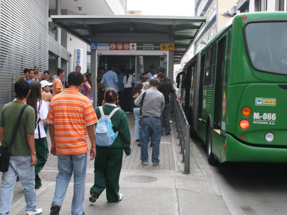 Servicio de Megabús en Pereira y Dosquebradas terminará a las 8:30 p.m.