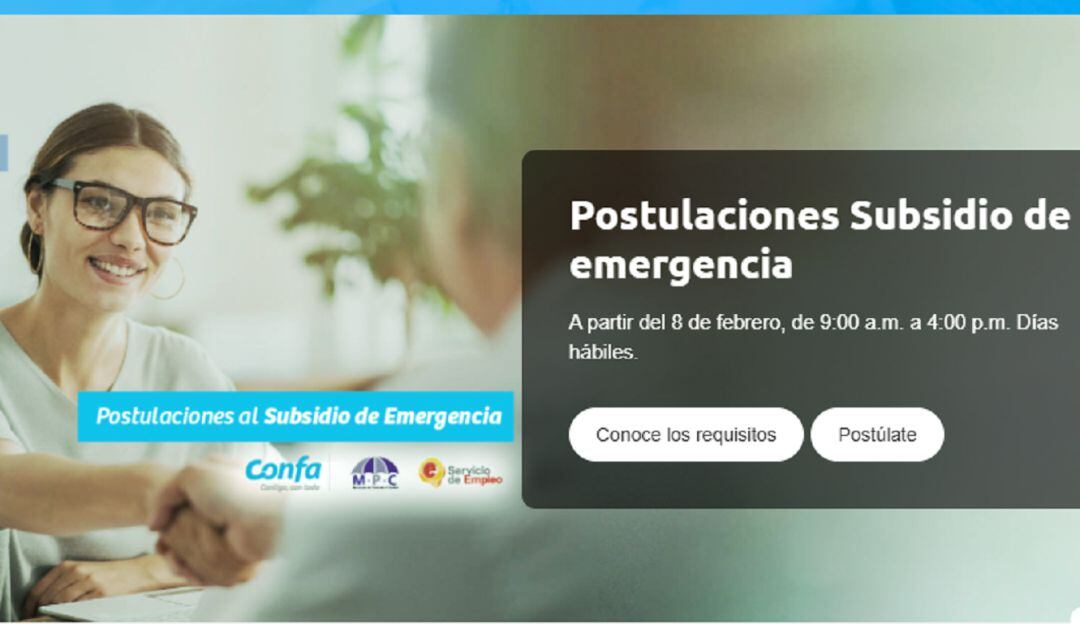 Programa de subsidio de emergencia para el cesante