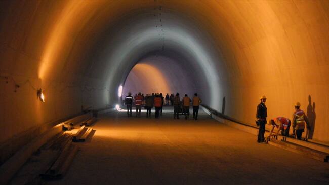 Túnel de La Línea. Foto: Colprensa