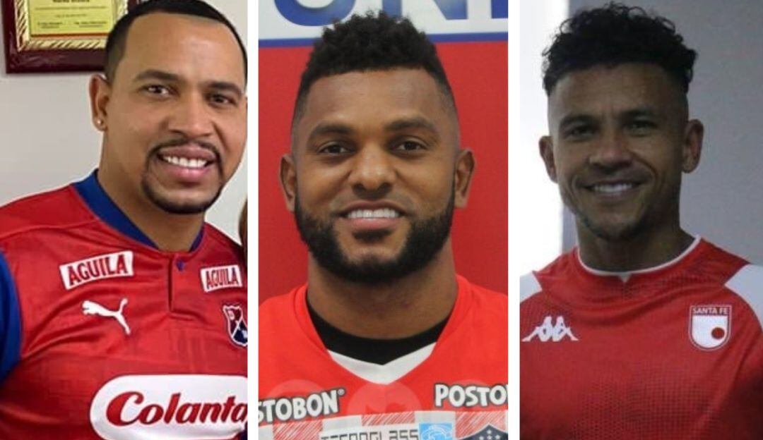 Felipe Pardo, Miguel Borja y Wilson Morelo