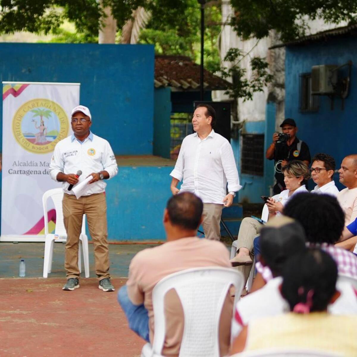 Alcalde Dumek Turbay anuncia agua potable para Manzanillo