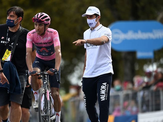 Egan Bernal es el líder del Giro de Italia 