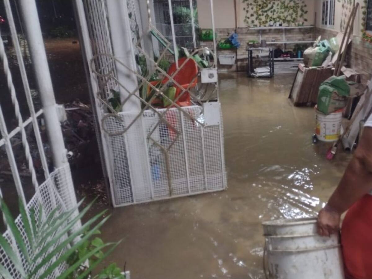 Inundaciones en Santo Tomás y Palmar de Varela en Atlántico