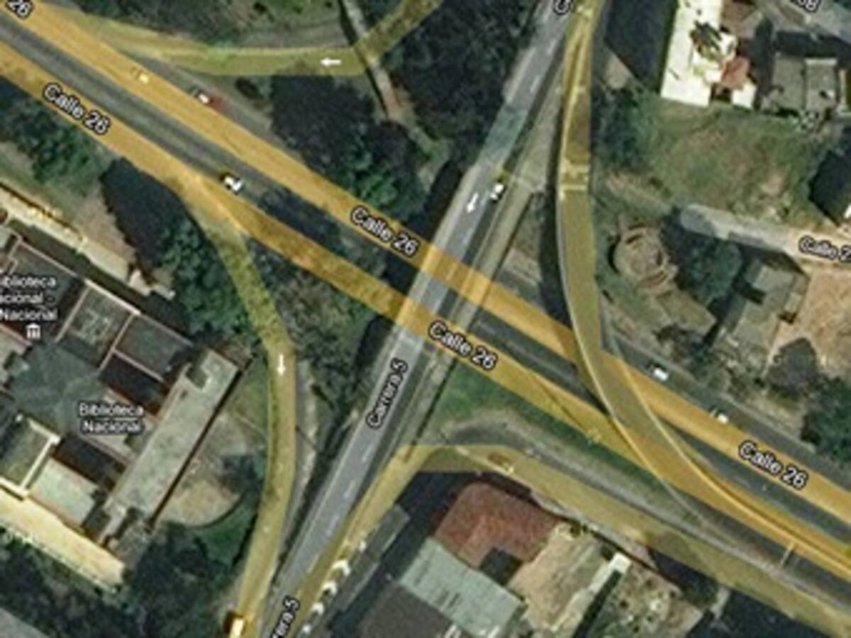 Hoy se cierra el puente vehicular de la calle 26 con quinta por ampliación de la vía