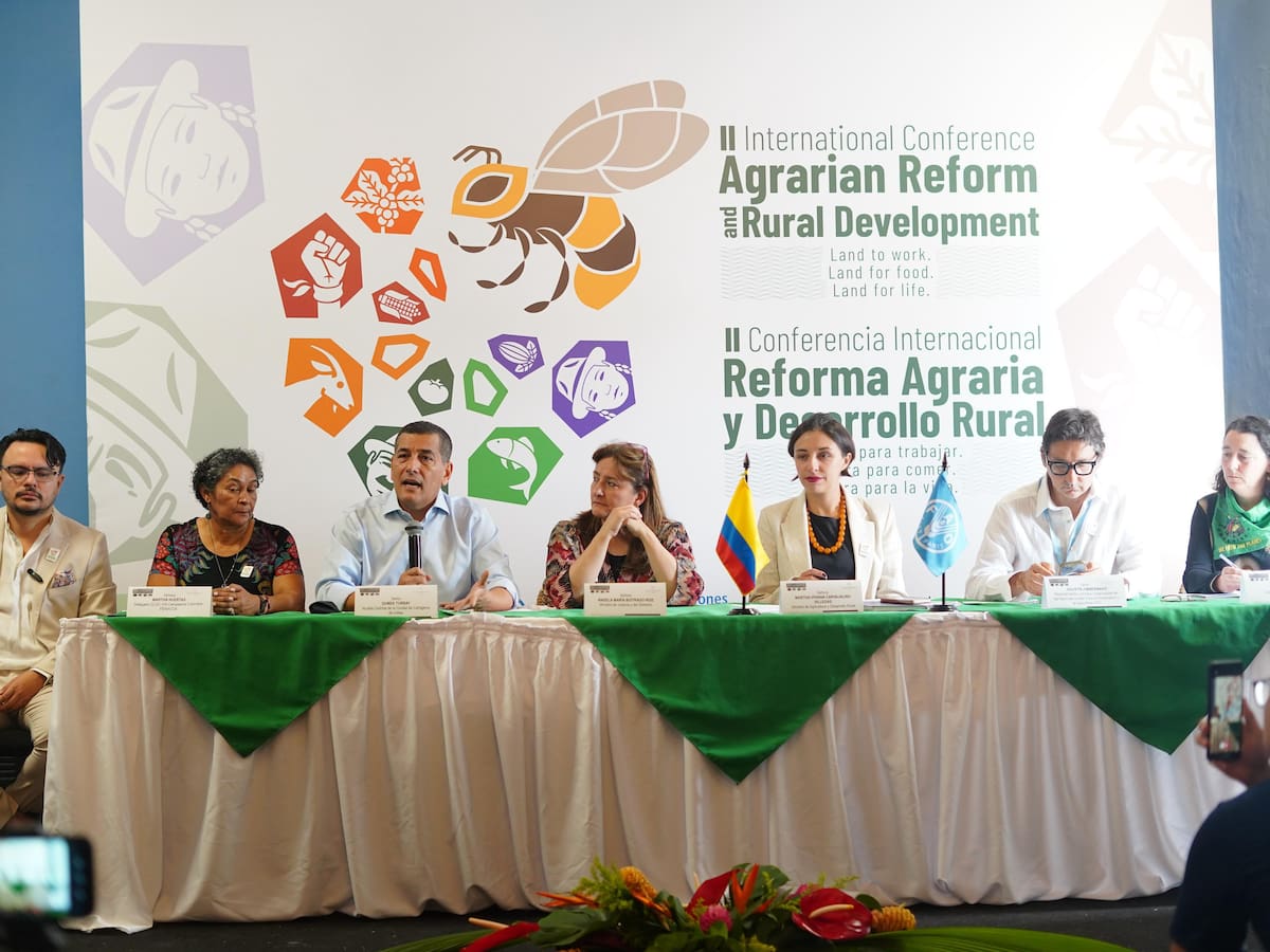 Cartagena será sede de la Segunda Conferencia Internacional de Reforma Agraria en 2026