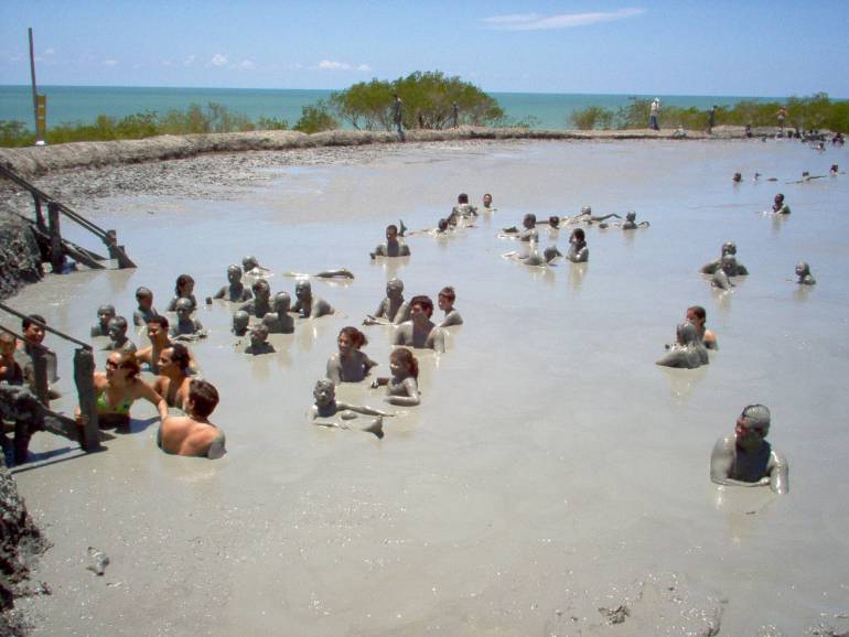 Volcán de lodo en Urabá