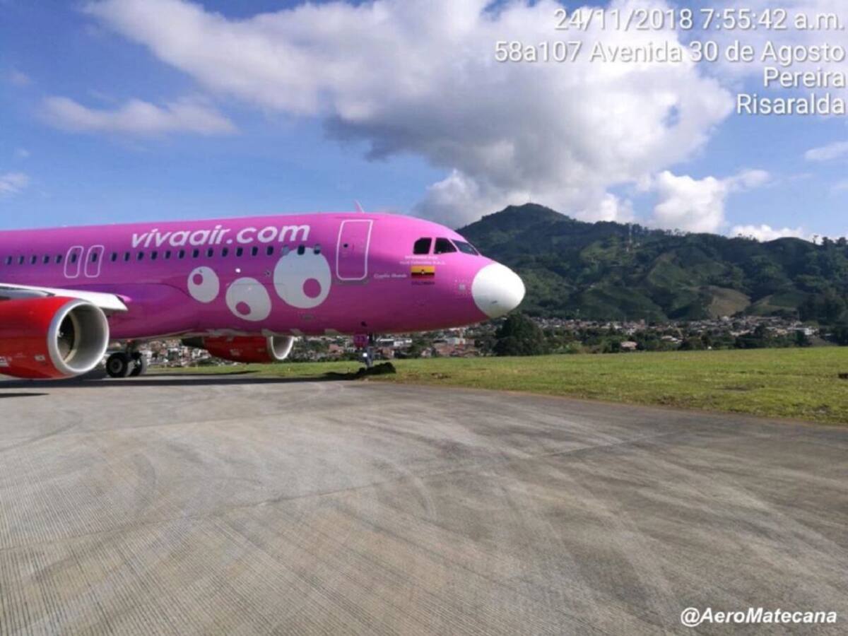 Durante seis horas estuvo cerrado el Aeropuerto Matecaña de Pereira