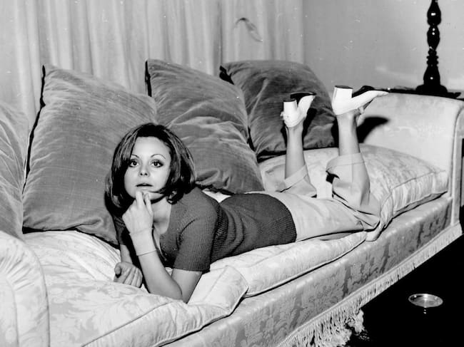 Spanish actress and singer Rocio Durcal (1944-2006), Madrid, Spain, 1963. (Photo by Gianni Ferrari/Cover/Getty Images)