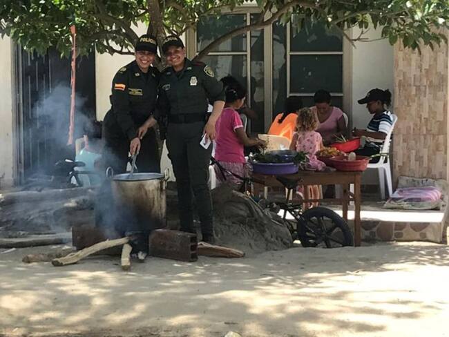 Policía de Bolívar lidera campaña de recuperación de parques