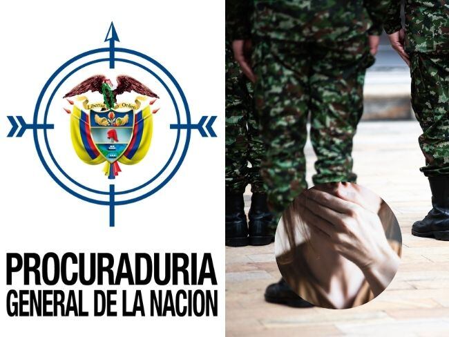 Coronel sancionado por abuso sexual.