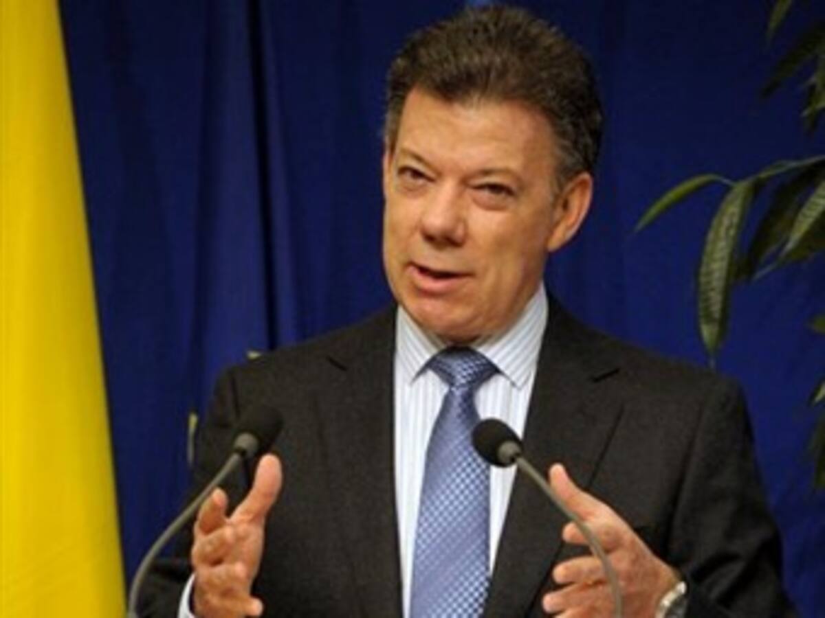 Presidente Santos pide a países desarrollados incluir a America Latina en sus decisiones