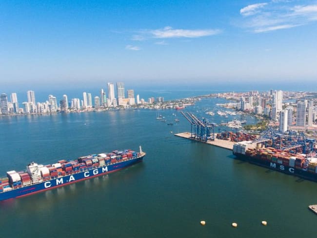 Más de 90 buques de carga han arribado a Cartagena durante la cuarentena