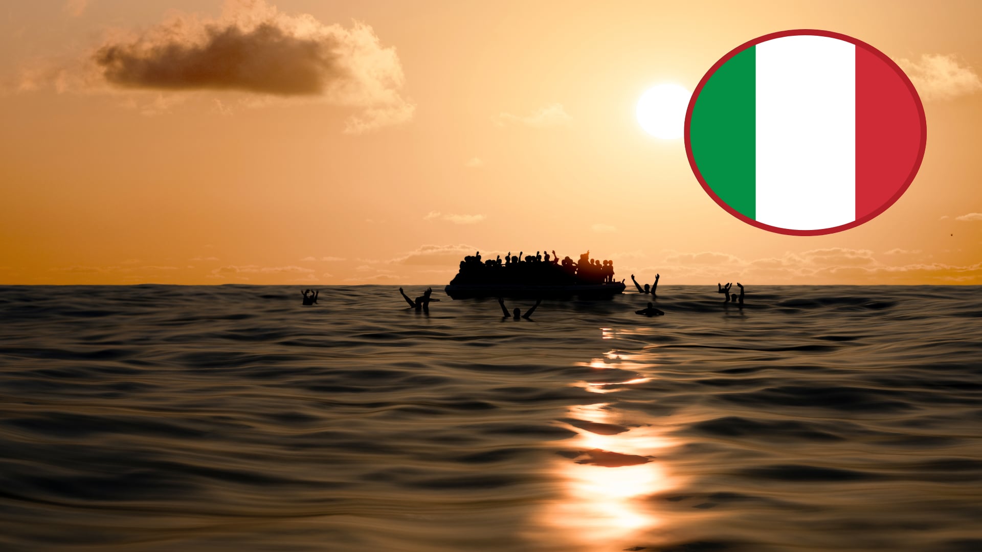 Italia. Referencia de naufragio. Fotos: Getty Images.