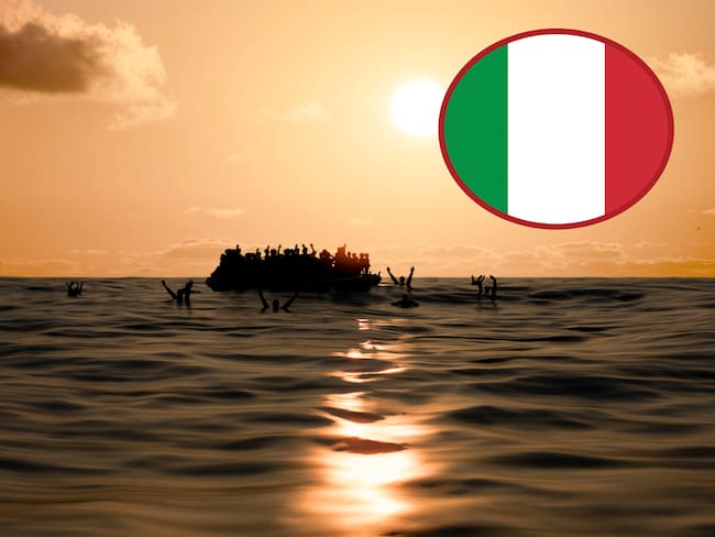 Italia. Referencia de naufragio. Fotos: Getty Images.