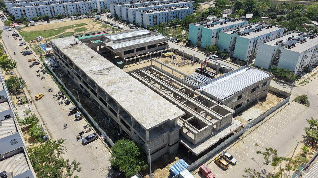 La nueva institución beneficiará a más de 1.200 estudiantes. // Alcaldía de Cartagena