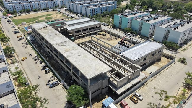 La nueva institución beneficiará a más de 1.200 estudiantes. // Alcaldía de Cartagena