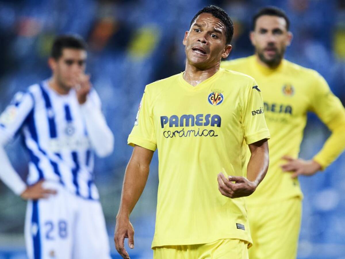 Carlos Bacca sufrió una nueva lesión en el Villarreal