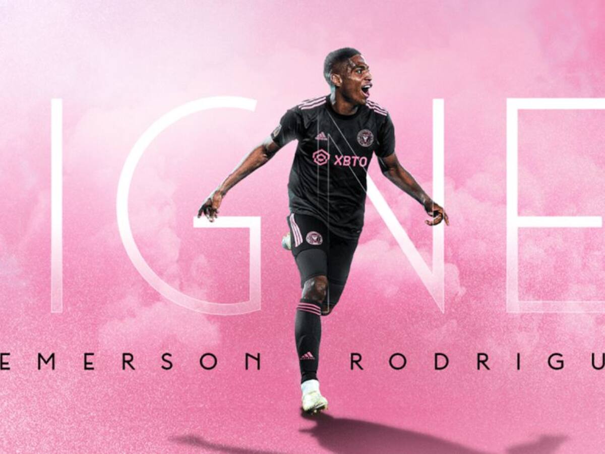 Con narración colombiana el Inter de Miami presentó a Emerson Rivaldo
