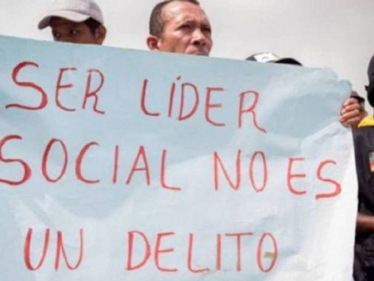 En lo que va de este año 39 líderes sociales han sido amenazados en Bogotá