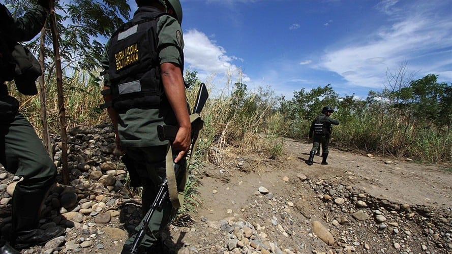 Enfrentamiento en la frontera colombo-venezolana dejó tres muertos y un herido. Foto: Getty Images