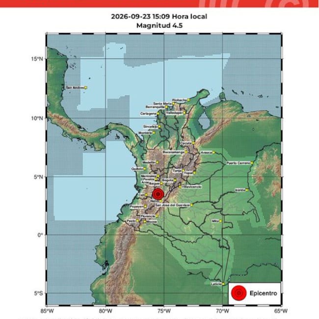 Foto. Servicio Geológico Colombiano