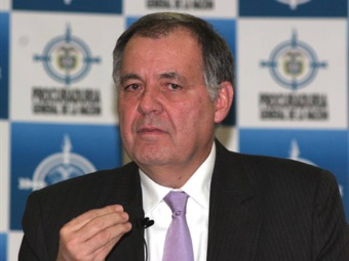 Procurador dice que es "irresponsable" hablar de enemigos de la paz