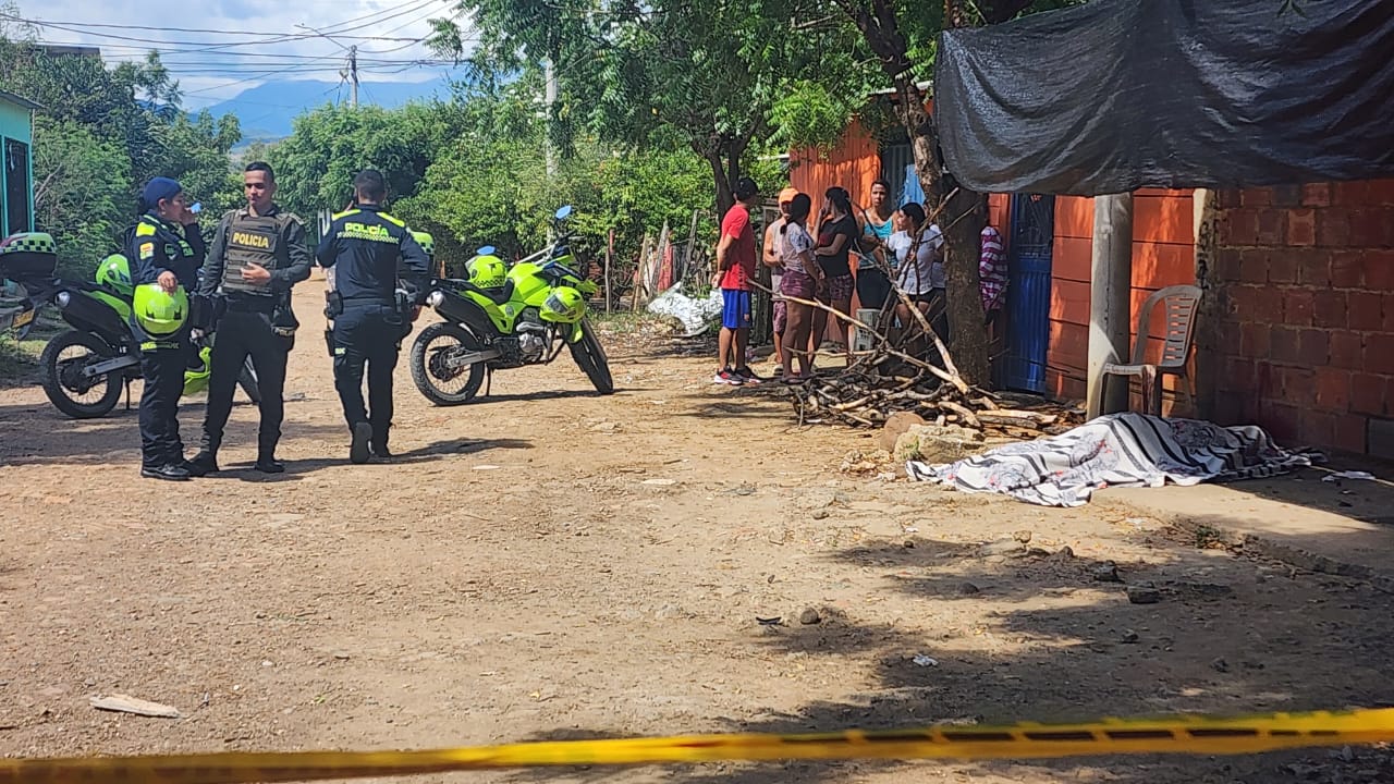 Homicidio en el barrio Simón Bolívar, Cúcuta / Foto: Cortesía