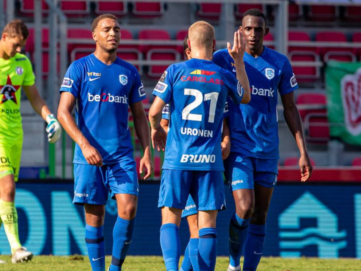 Con tres colombianos, Genk de Bélgica inicia con pie derecho la temporada