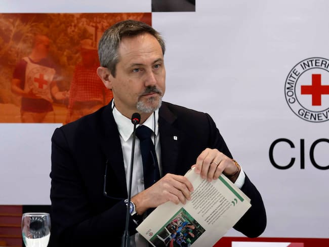 Lorenzo Caraffi, jefe de la delegación del CICR en Colombia, Lorenzo Caraffi. EFE/Mauricio Dueñas Castañeda