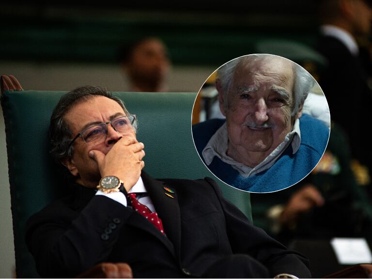 Presidente Gustavo Petro / Expresidente Pepe Mujica