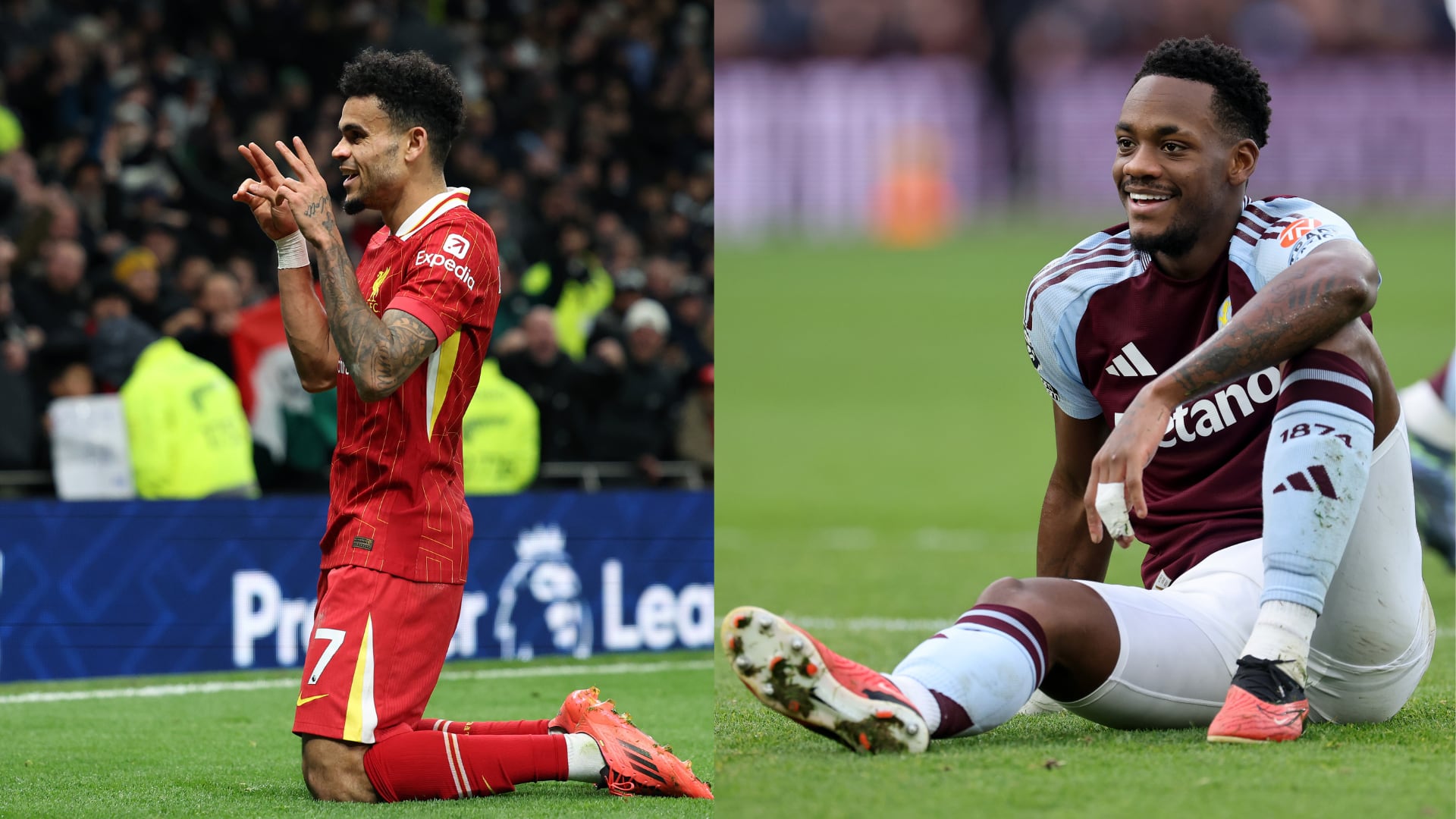 Luis Díaz y Jhon Durán/GettyImages