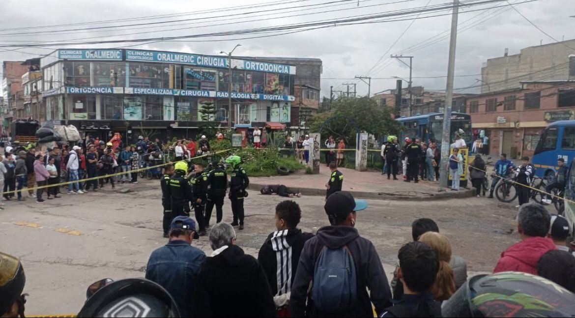 Hecho de sicariato en el sur de Bogotá: la víctima sería un ‘gota a gota’