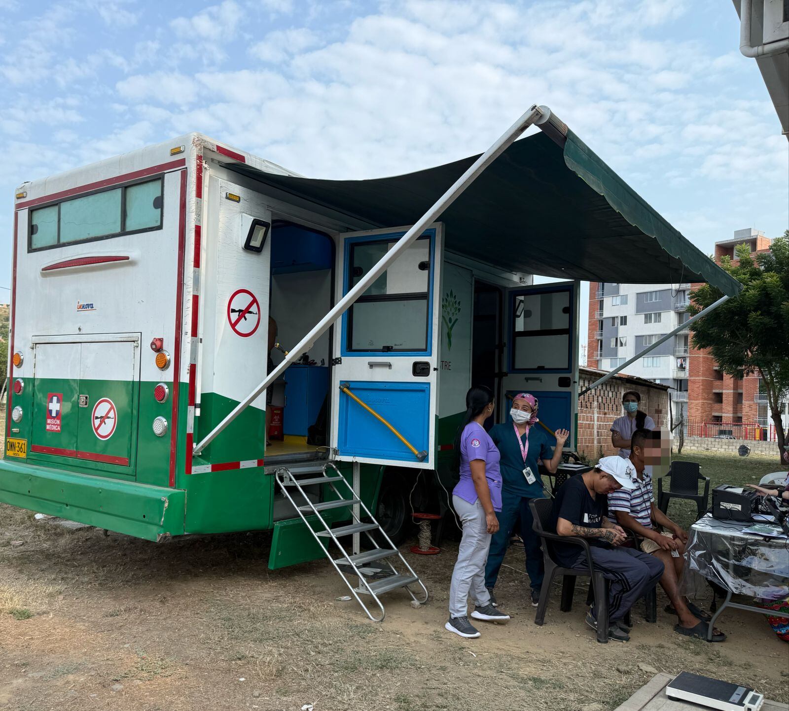Nuevo albergue temporal para familias desplazadas en Cúcuta / Foto: Alcaldía de Cúcuta