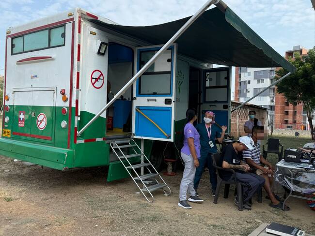 Nuevo albergue temporal para familias desplazadas en Cúcuta / Foto: Alcaldía de Cúcuta