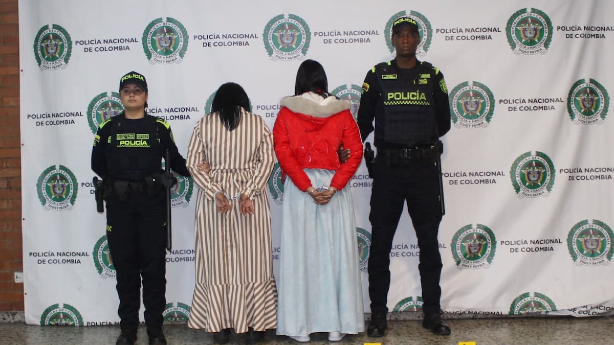 Capturan a dos mujeres con 10 kilos de estupefacientes en El Dorado: pretendían llegar a Cali