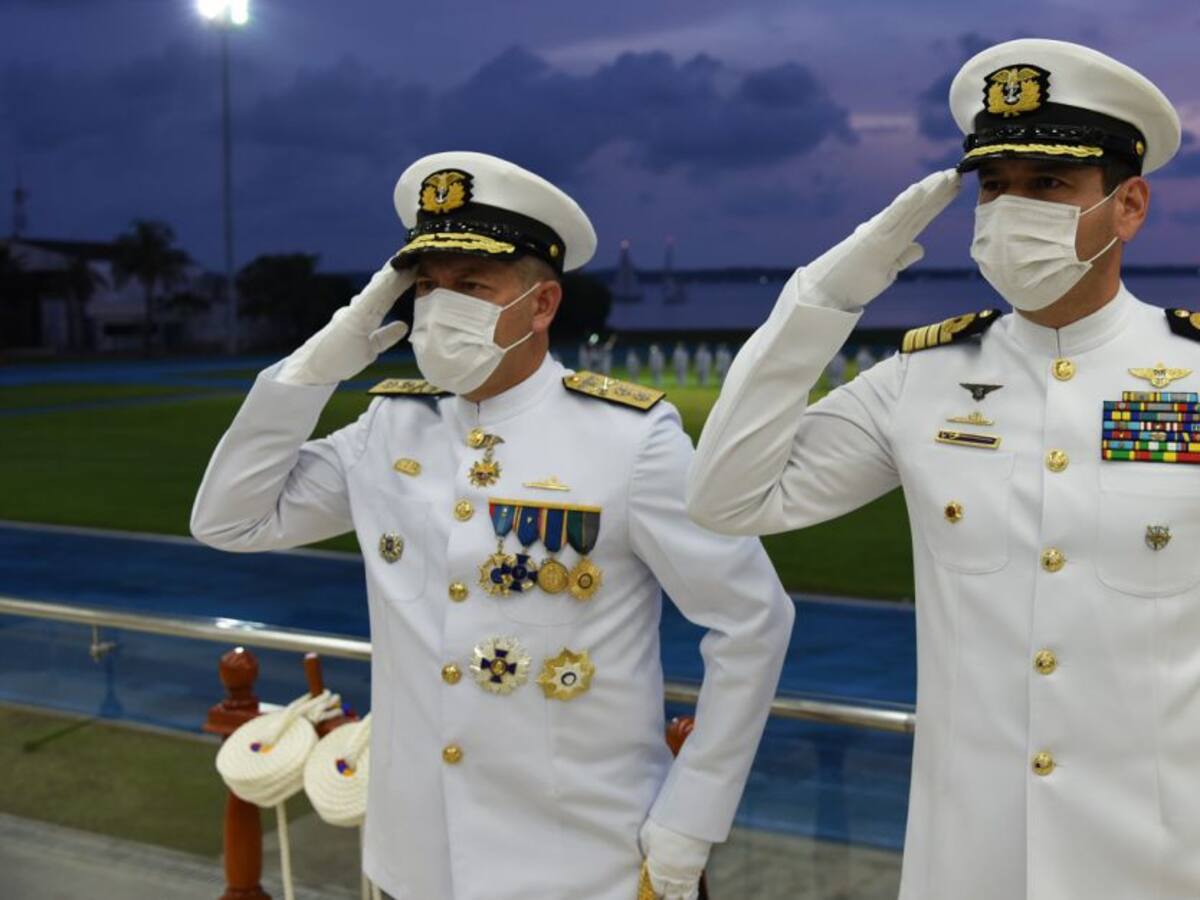 Relevo en la dirección de la Escuela Naval de Cadetes en Cartagena
