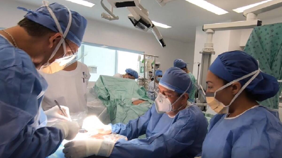En plena pandemia clínica de Cali realizó jornada de trasplantes