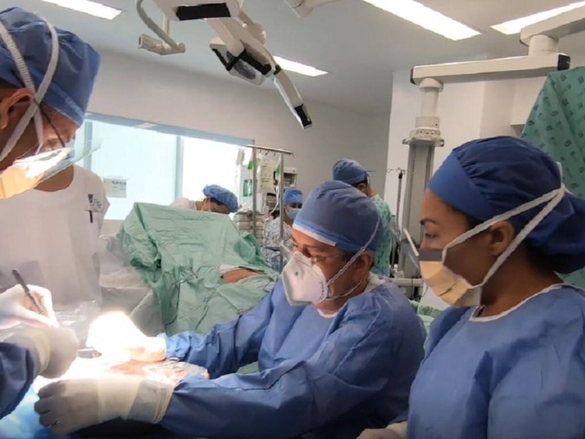 En plena pandemia clínica de Cali realizó jornada de trasplantes
