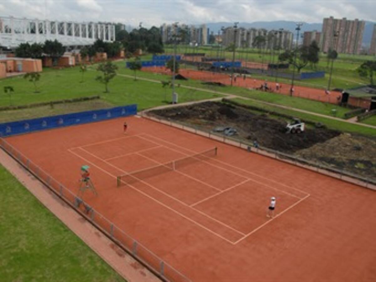 Arrancó remodelación de las canchas de tenis que acogerán el ATP Tour 250 en Bogotá