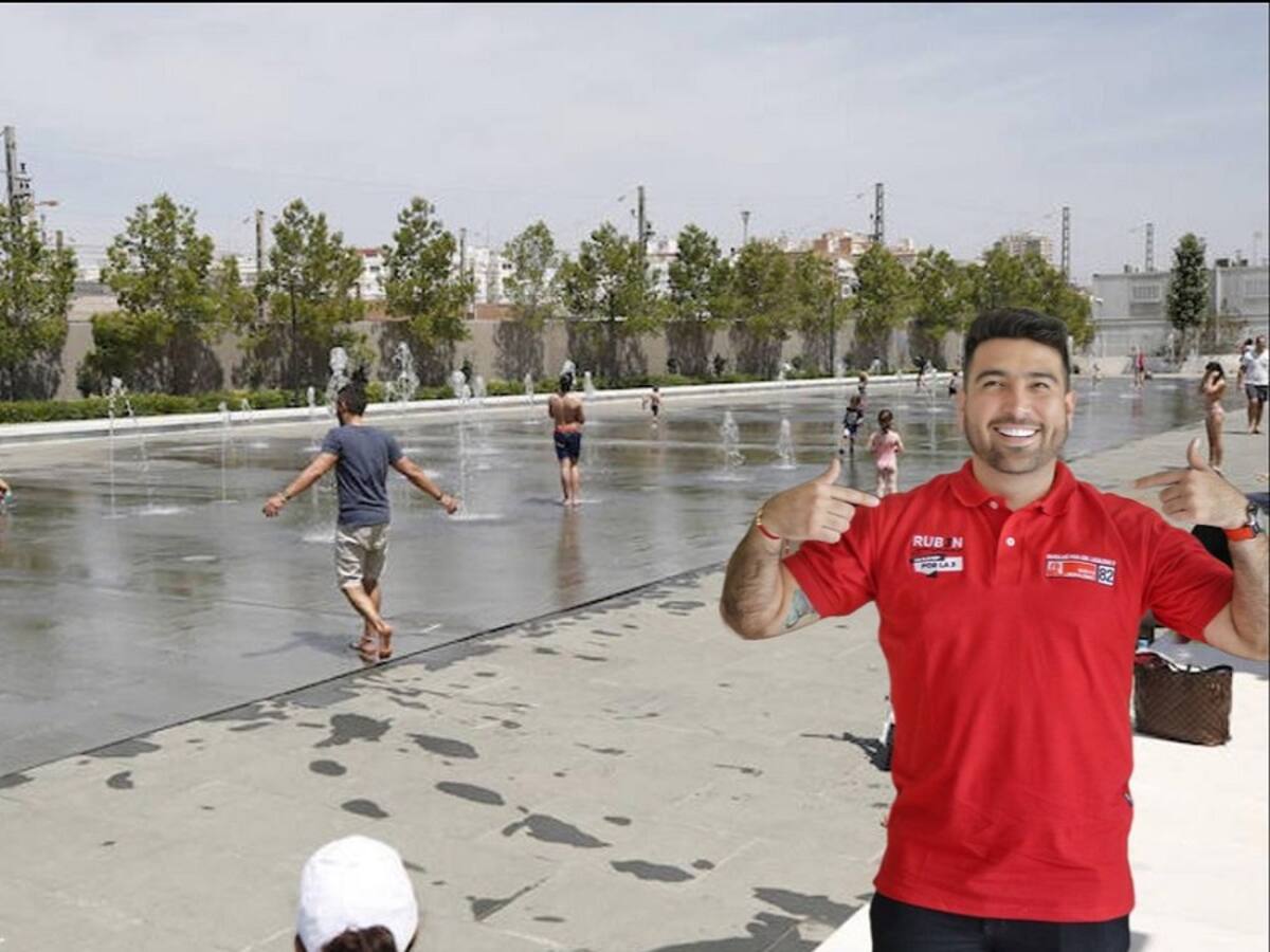 Rubén Salazar propone que plazas y parques en Cartagena cuenten con fuentes de agua