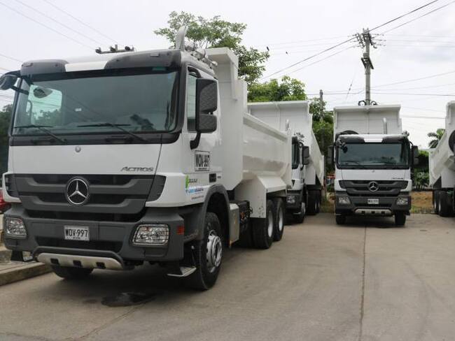 Aseo Urbano tiene nueva flota vehicular en Cartagena