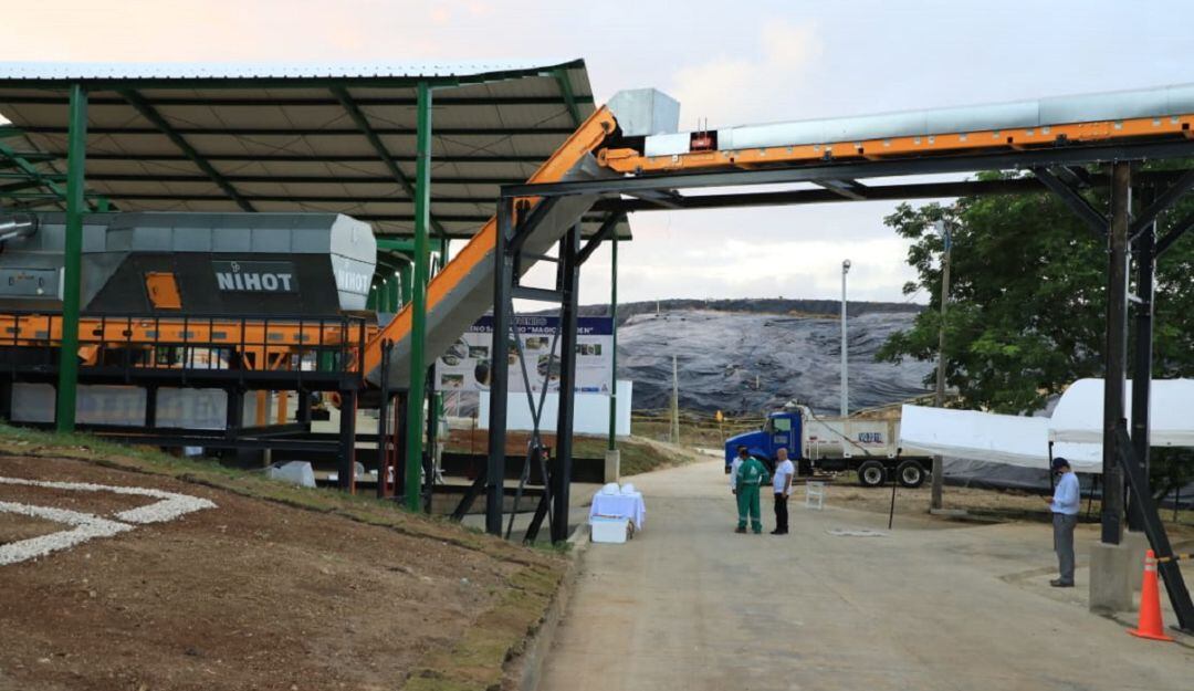 Planta de residuos sólidos