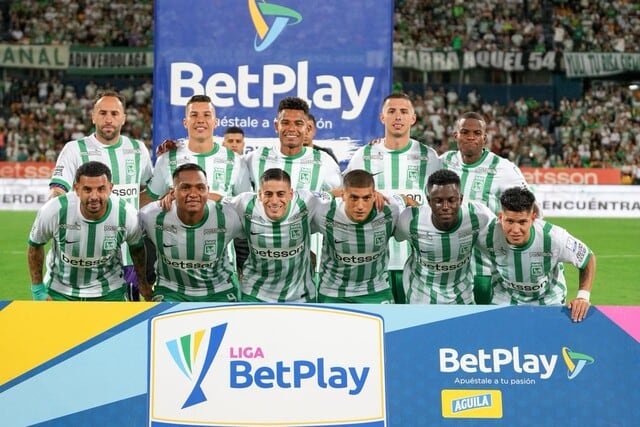 XI inicial de Atlético Nacional en la Liga Colombiana / Colprensa