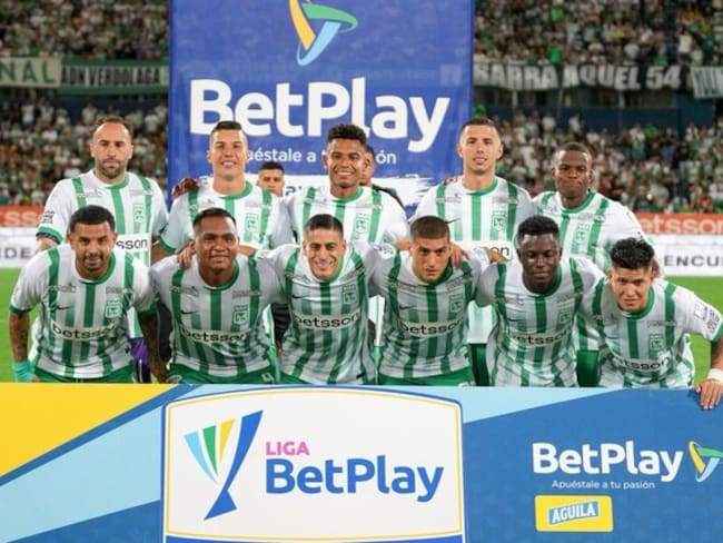 XI inicial de Atlético Nacional en la Liga Colombiana / Colprensa