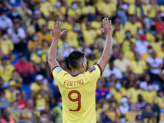 Falcao García con la Selección Colombia en las Eliminatorias al Mundial 2022. (Photo by Guillermo Legaria/Getty Images)
