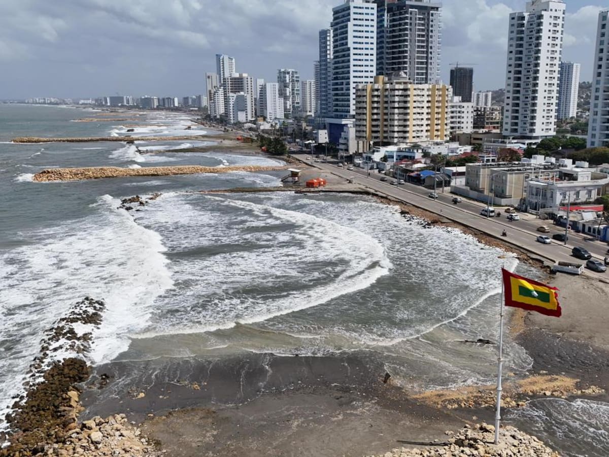 Distrito de Cartagena avanza en soluciones para infraestructura afectada por frente frío