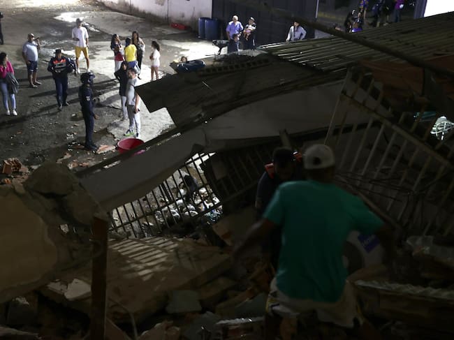 Varias personas resultaron afectadas por terremoto en Venezuela. Foto: EFE.