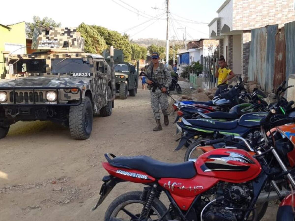 Armada refuerza dispositivo de seguridad en los Montes de María