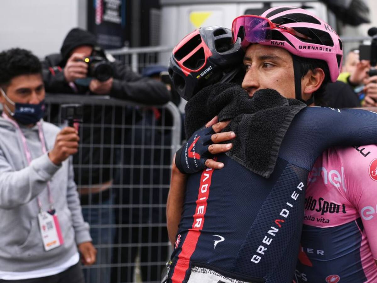 Daniel Felipe Martínez, elegido como mejor gregario del Giro de Italia 2021