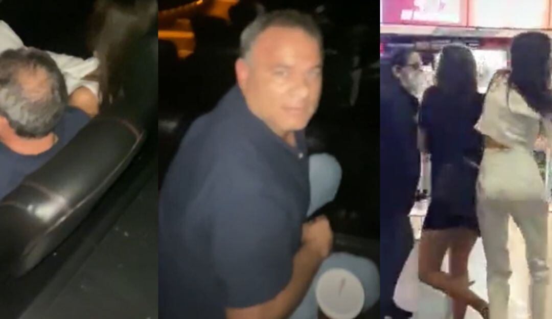 Mujer fue a cine y se encontró a su esposo con la amante